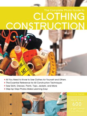 cover image of The Complete Photo Guide to Clothing Construction